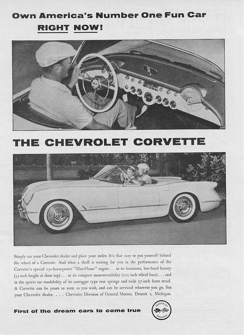 1954 Corvette 8